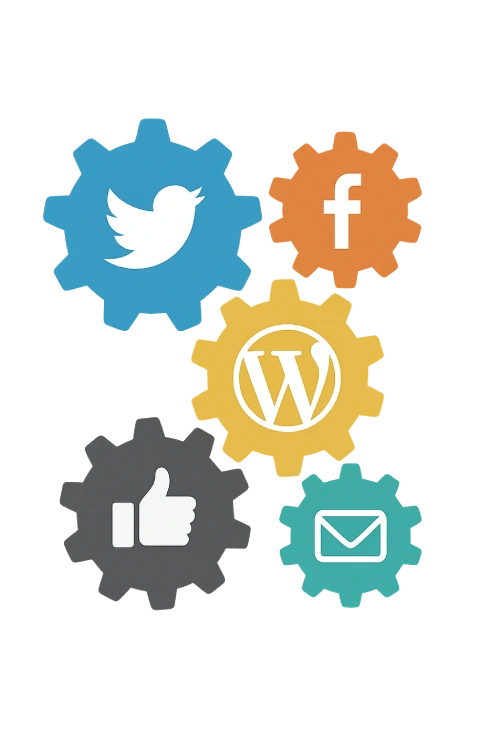 Social media automations and scheduling